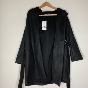 Zara Black Trench Coat